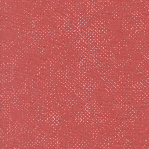 Moda Baumwollstoff - Zen Chic Spotted - Simply Cozy - Persimmon